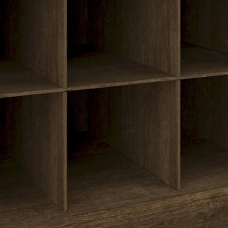 Petit banc à chaussures 24W avec étagères et rangement