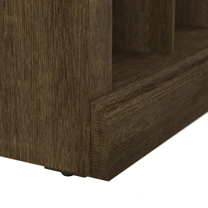 Petit banc à chaussures 24W avec étagères et rangement
