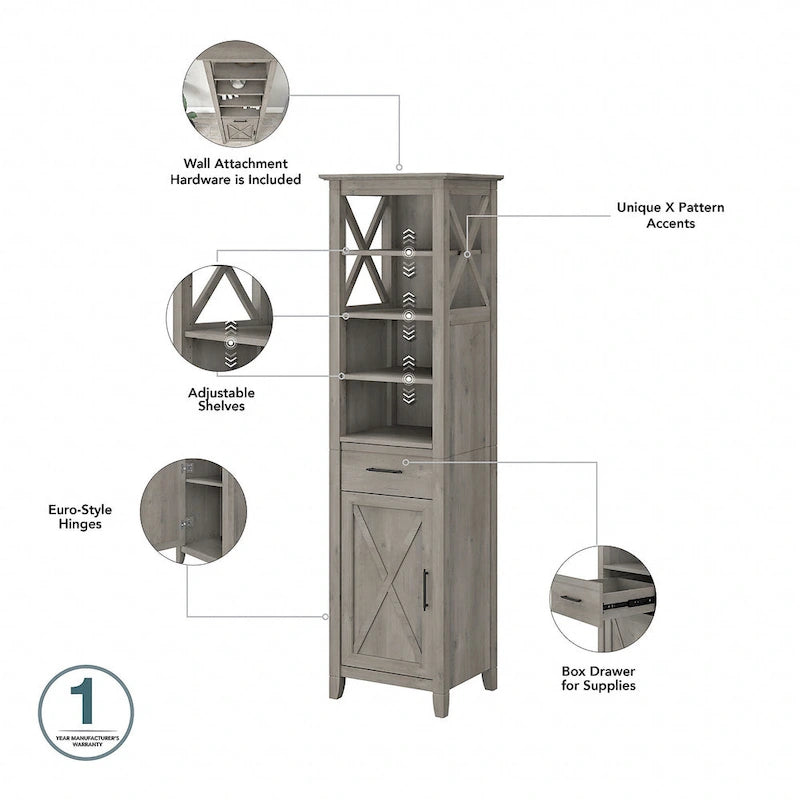 Meuble de rangement haut et meuble gain de place Key West