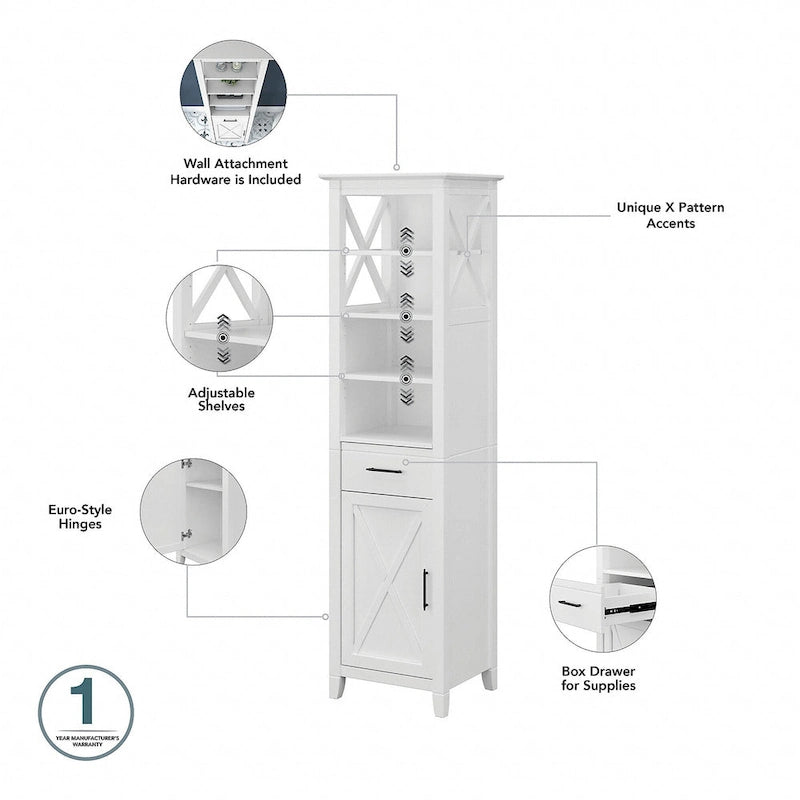 Meuble de rangement haut et meuble gain de place Key West