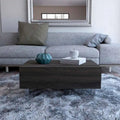 Table basse Boston relevable avec compartiment de rangement dissimulé