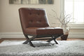 Sidewinder Casual Faux Leather Accent Chair