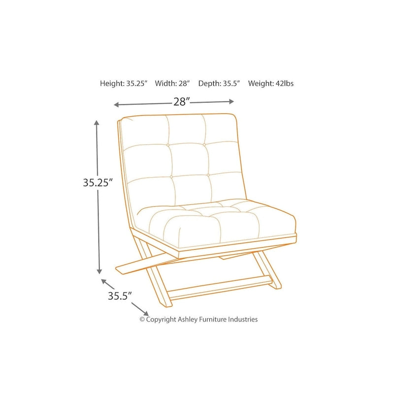 Fauteuil d'appoint décontracté en similicuir