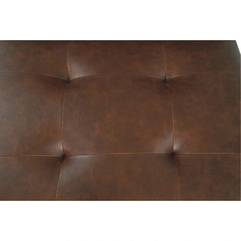 Fauteuil d'appoint décontracté en similicuir