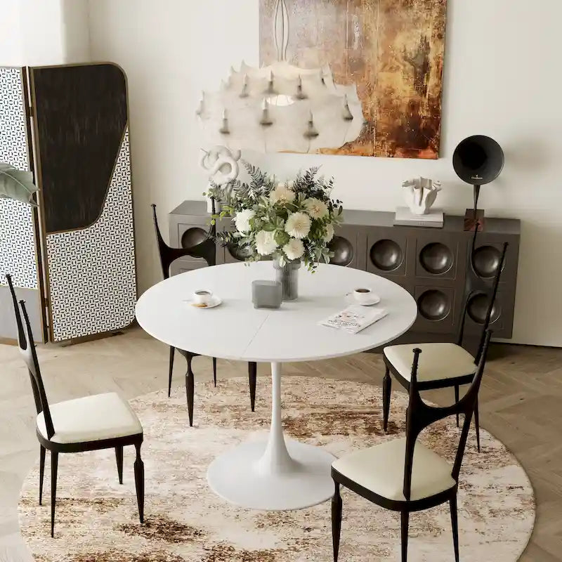 Table style industriel-chic (salle à manger/basse/console multi-usage)