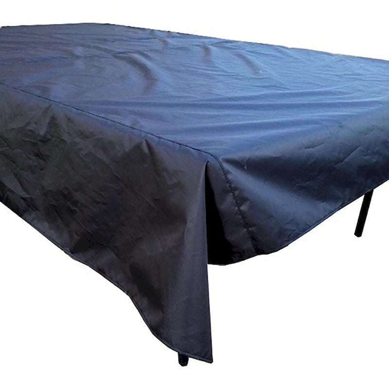 Housse de tennis de table en polyester noir