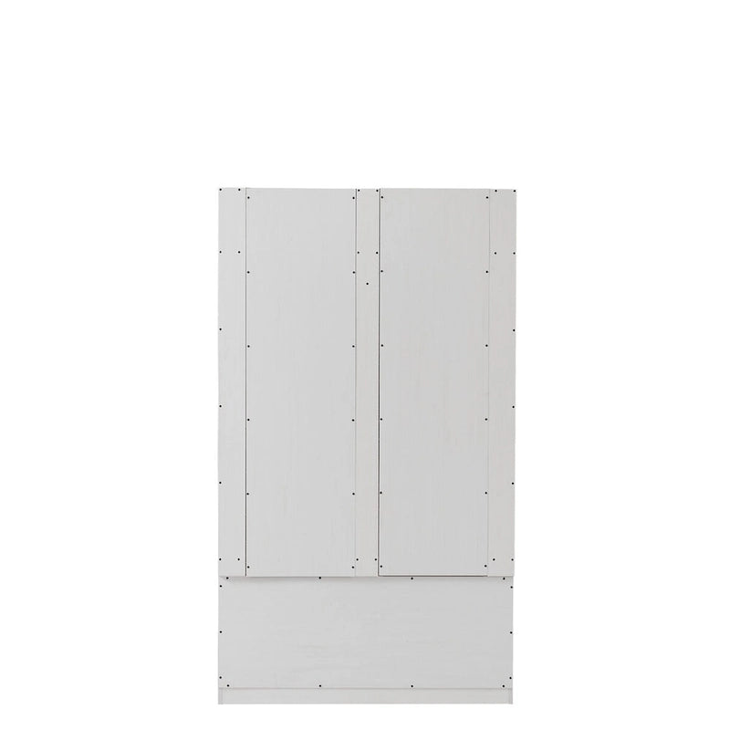 Meuble d'entrée avec porte-manteau, banc et tiroirs