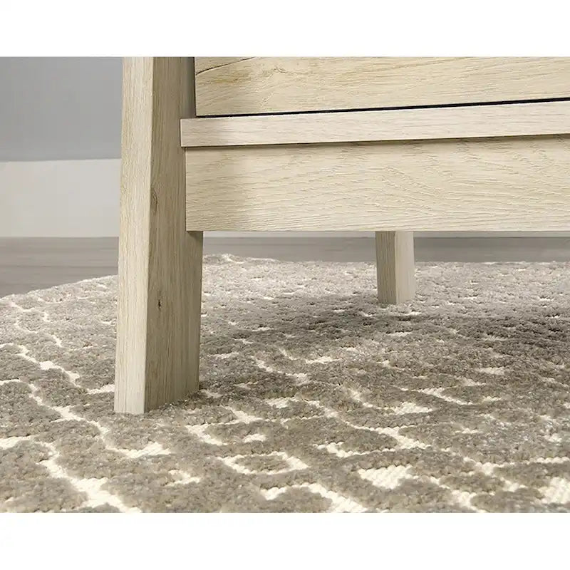 Grand bureau de direction avec tiroirs et pieds métalliques robustes pour bureau à domicile