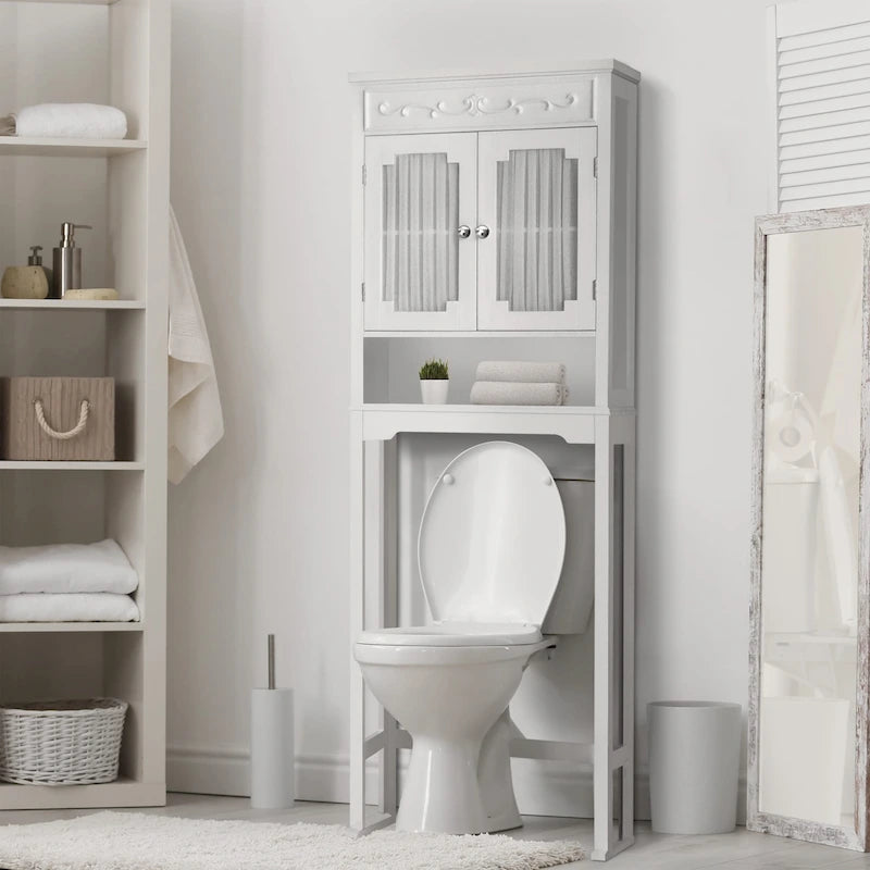 Meuble WC gain de place Lisbon en bois
