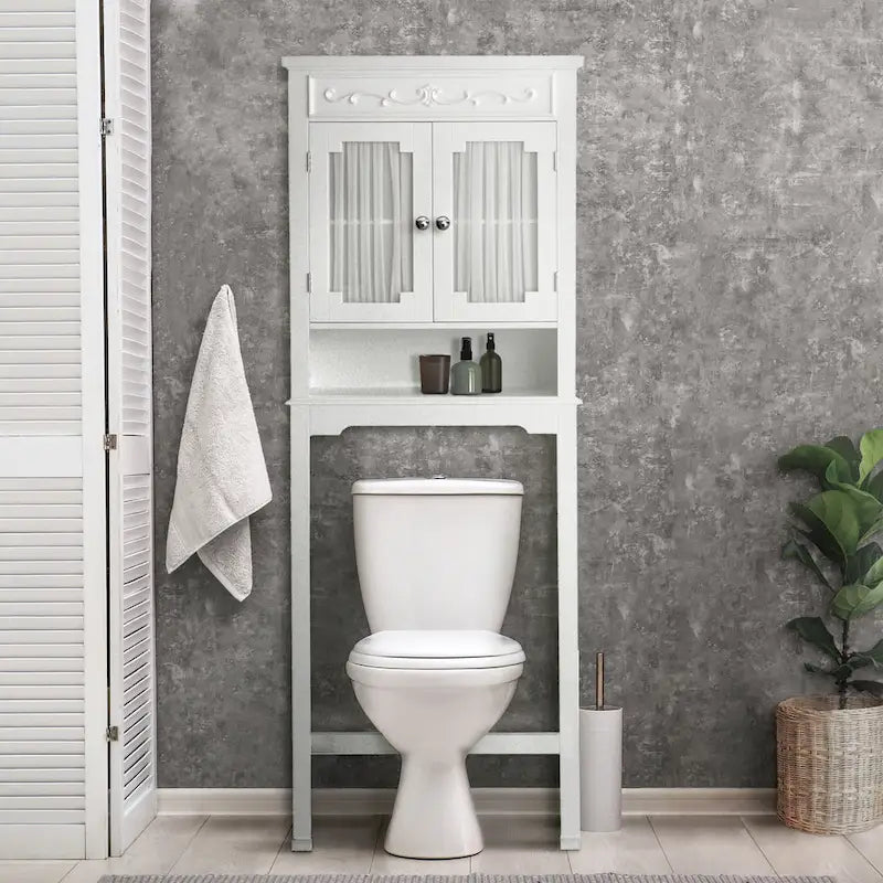 Meuble WC gain de place Lisbon en bois