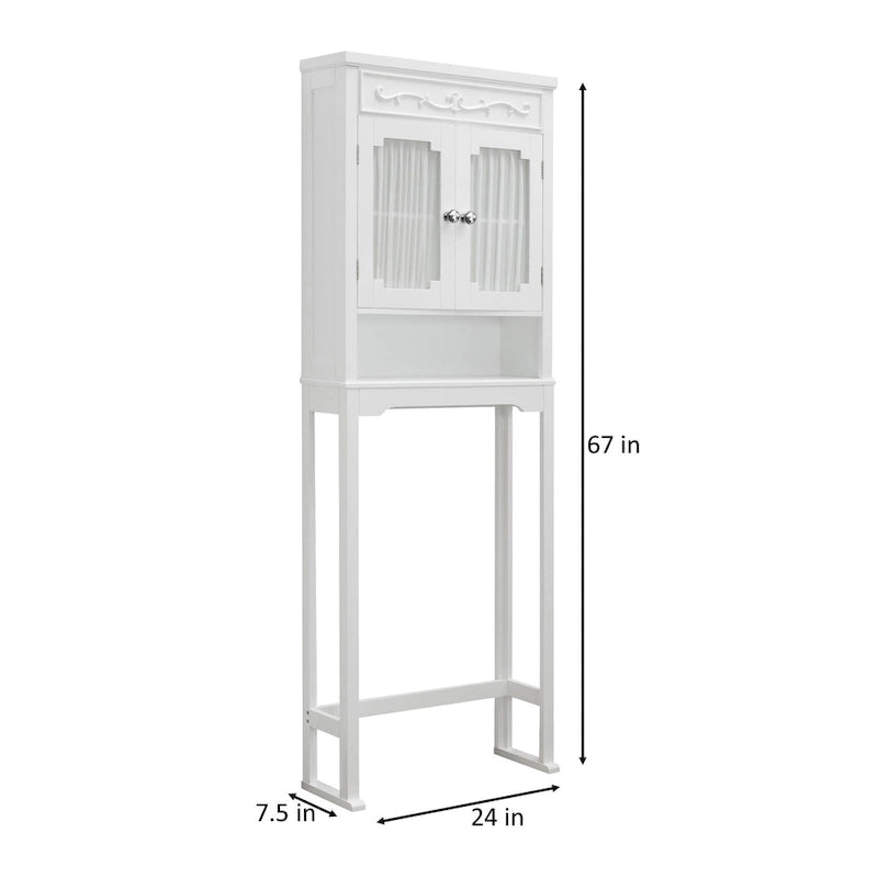 Meuble WC gain de place Lisbon en bois